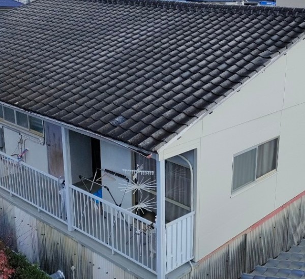 熊本市北区でハイツのセメント瓦屋根の点検を行ったＨ様の声